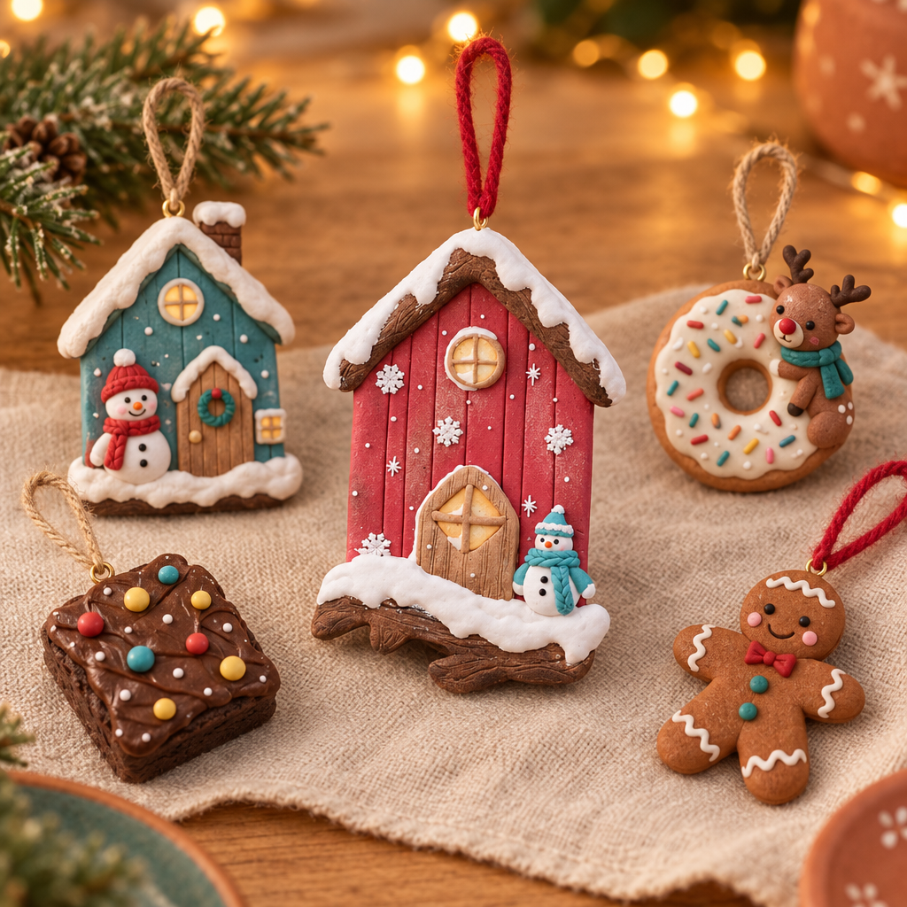 Cosy Christmas ornaments collection cover