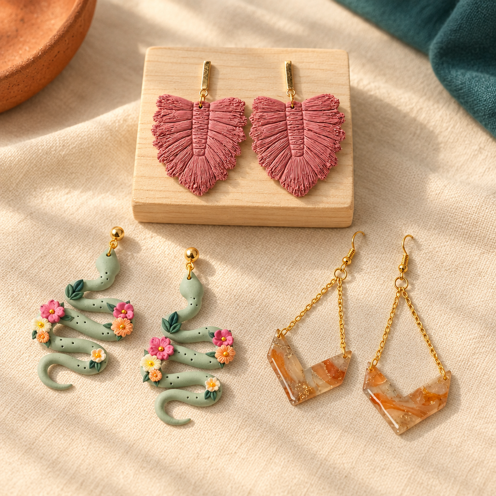 Warm ArrtNation earrings collection cover
