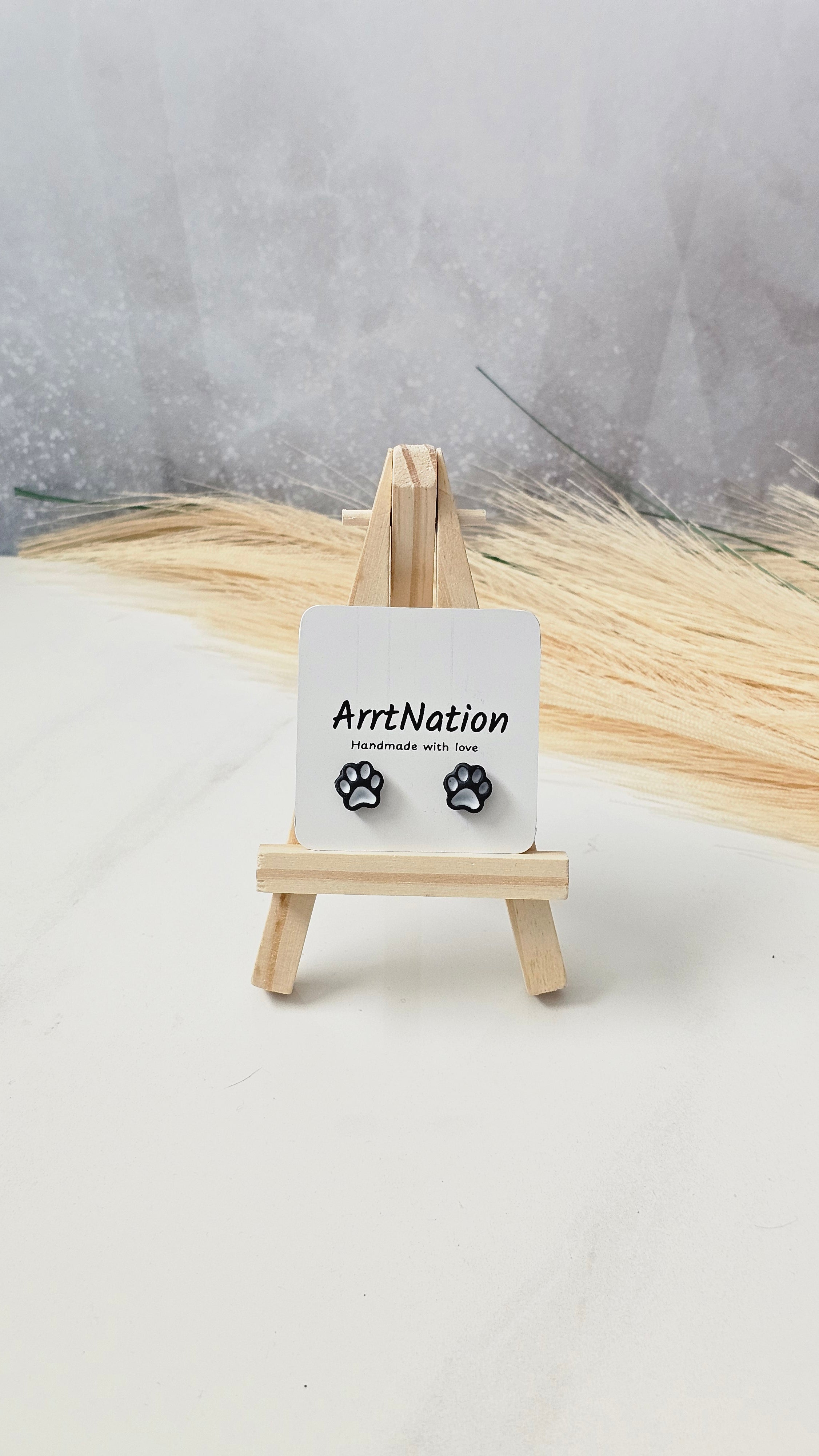 Petite Paw Studs