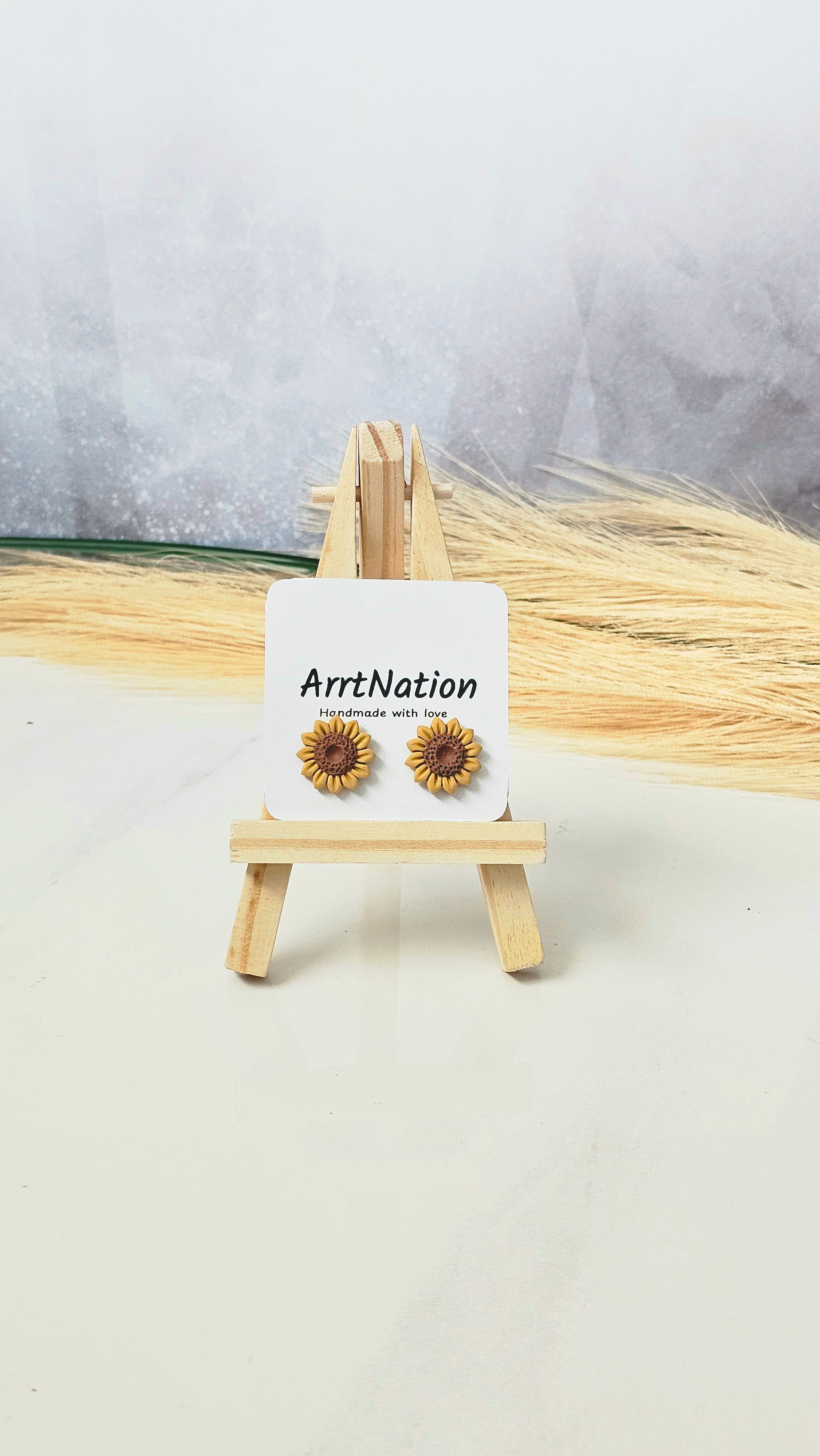 Sunflower Studs