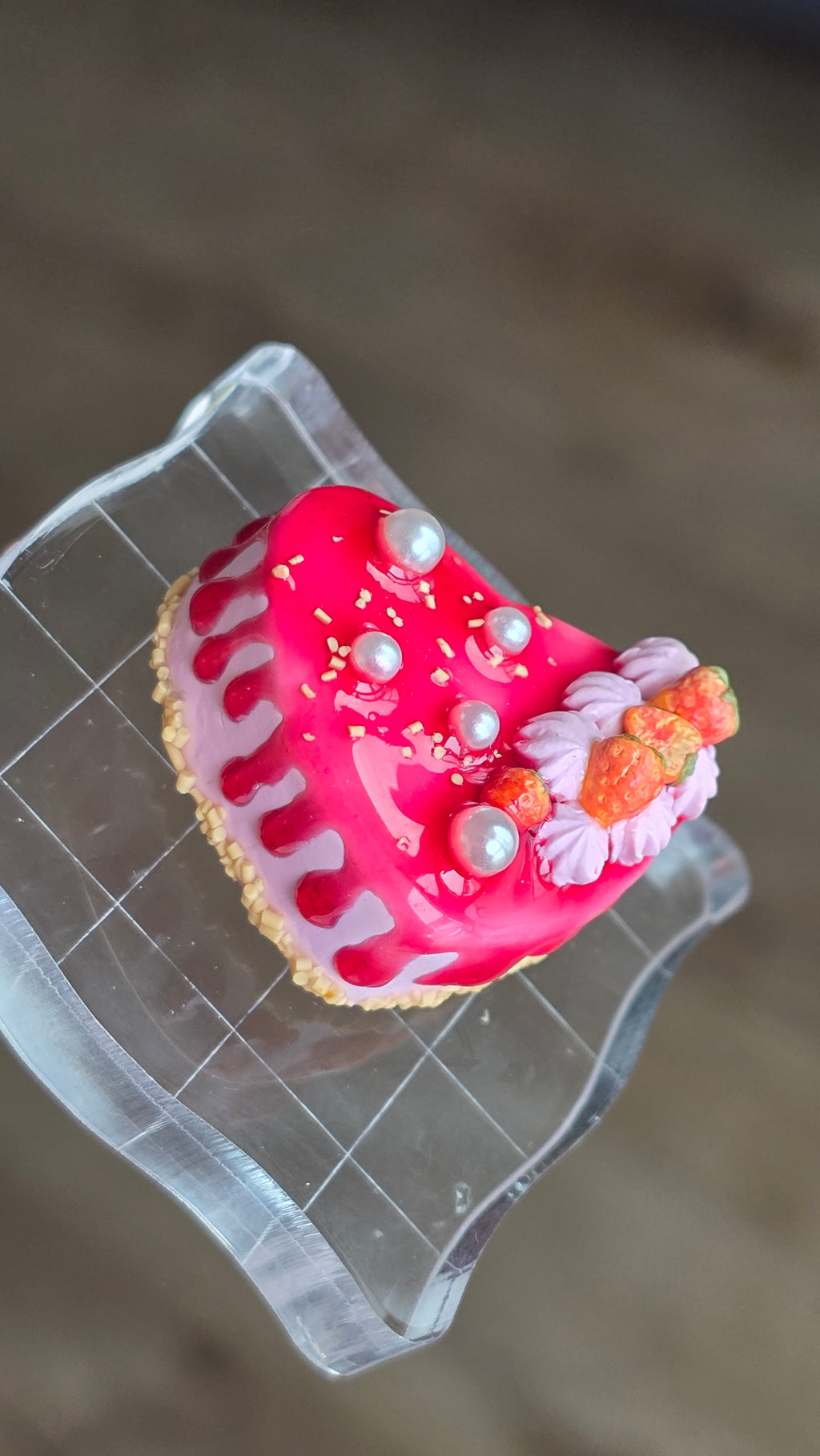 Miniature Strawberry Cake