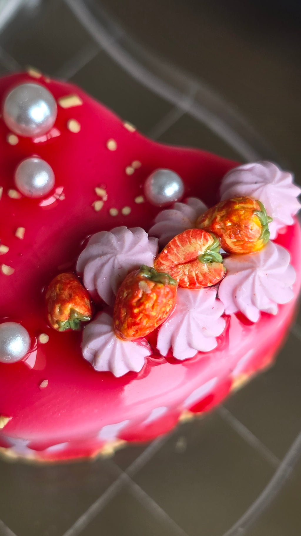 Miniature Strawberry Cake
