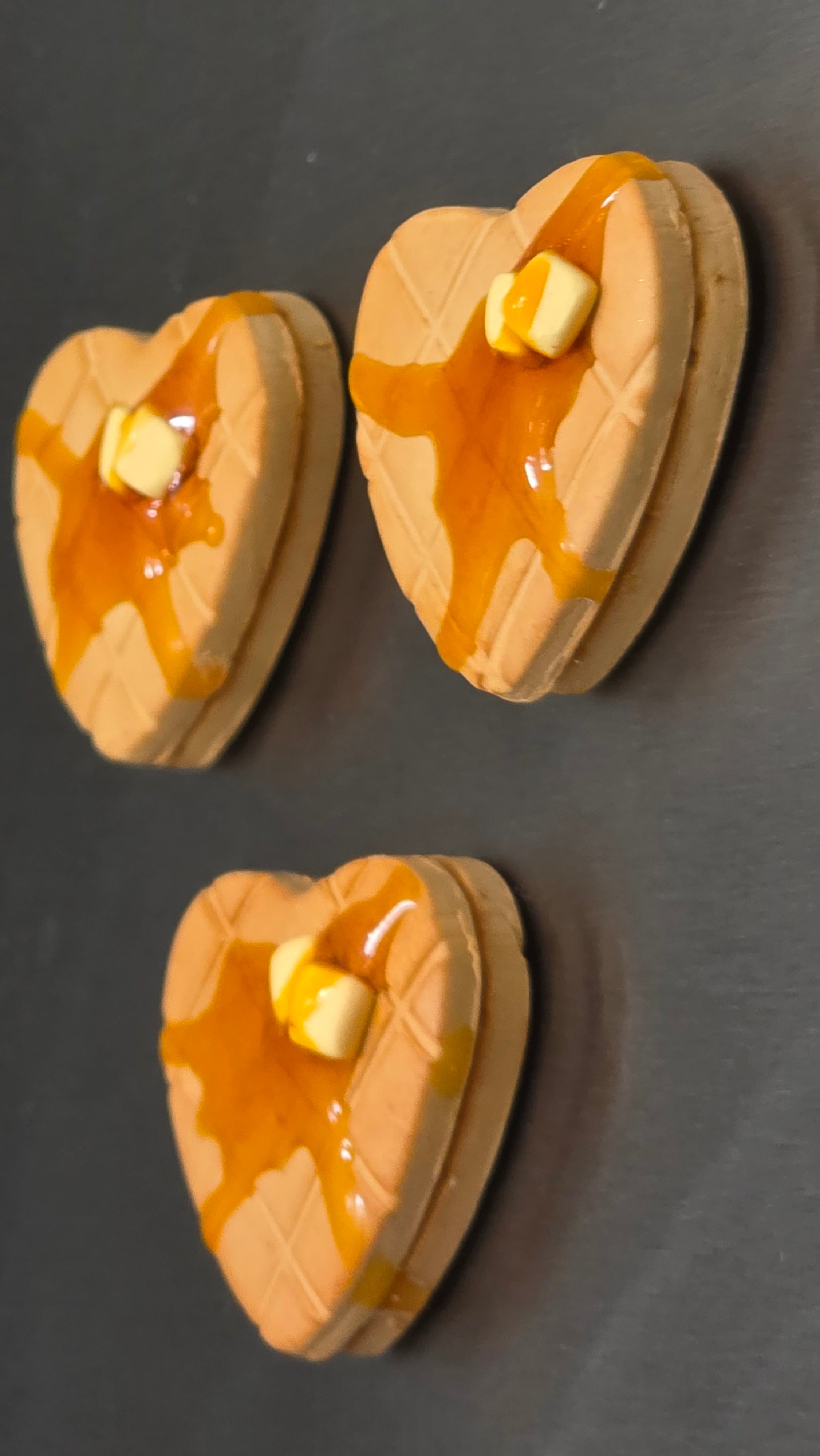 Heart Pancake Magnet