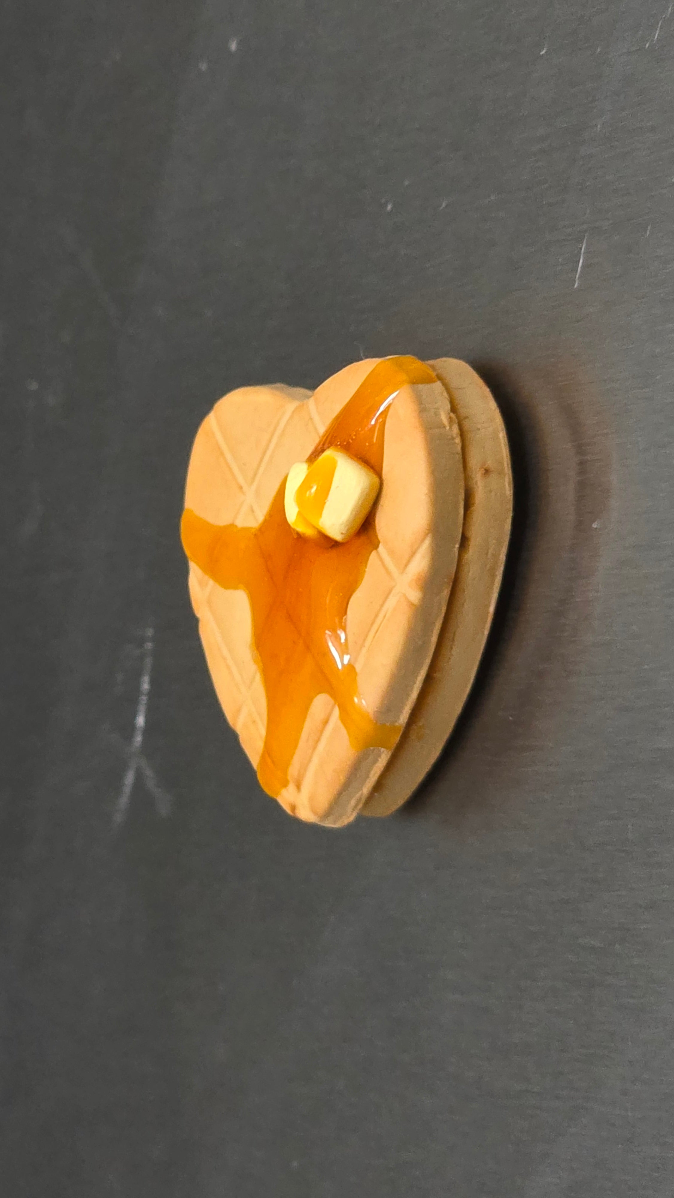 Heart Pancake Magnet