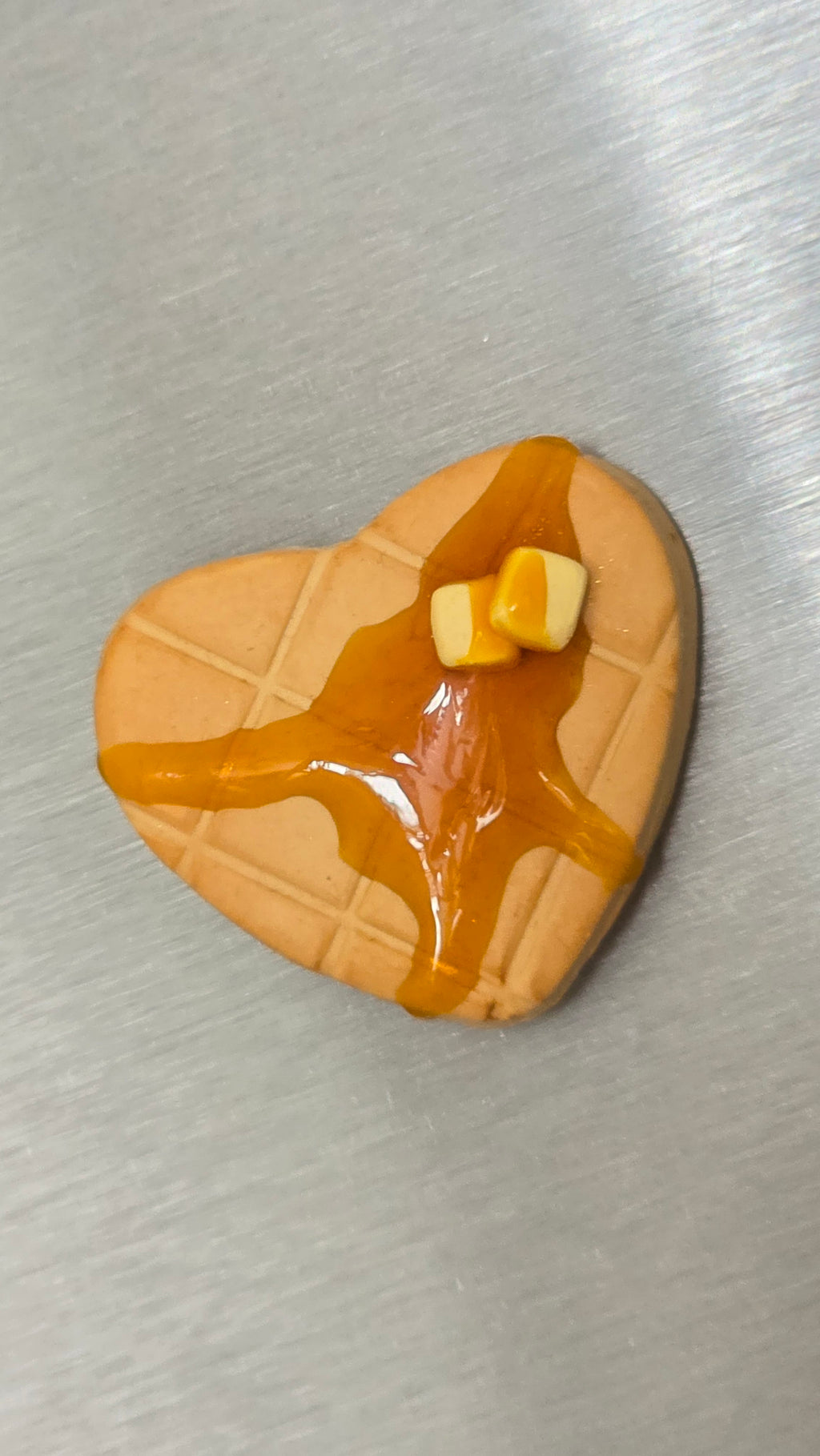 Heart Pancake Magnet