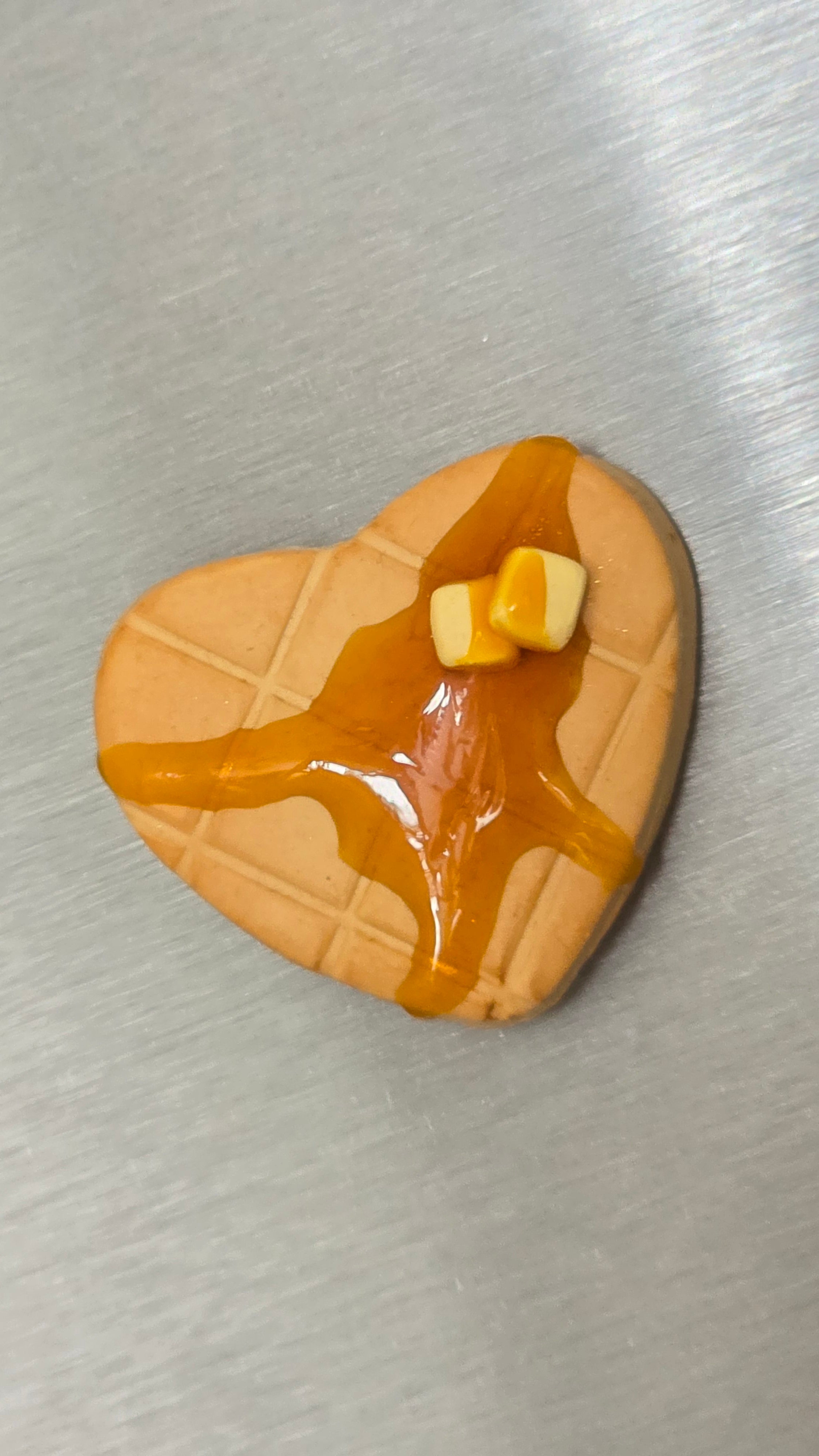 Heart Pancake Magnet