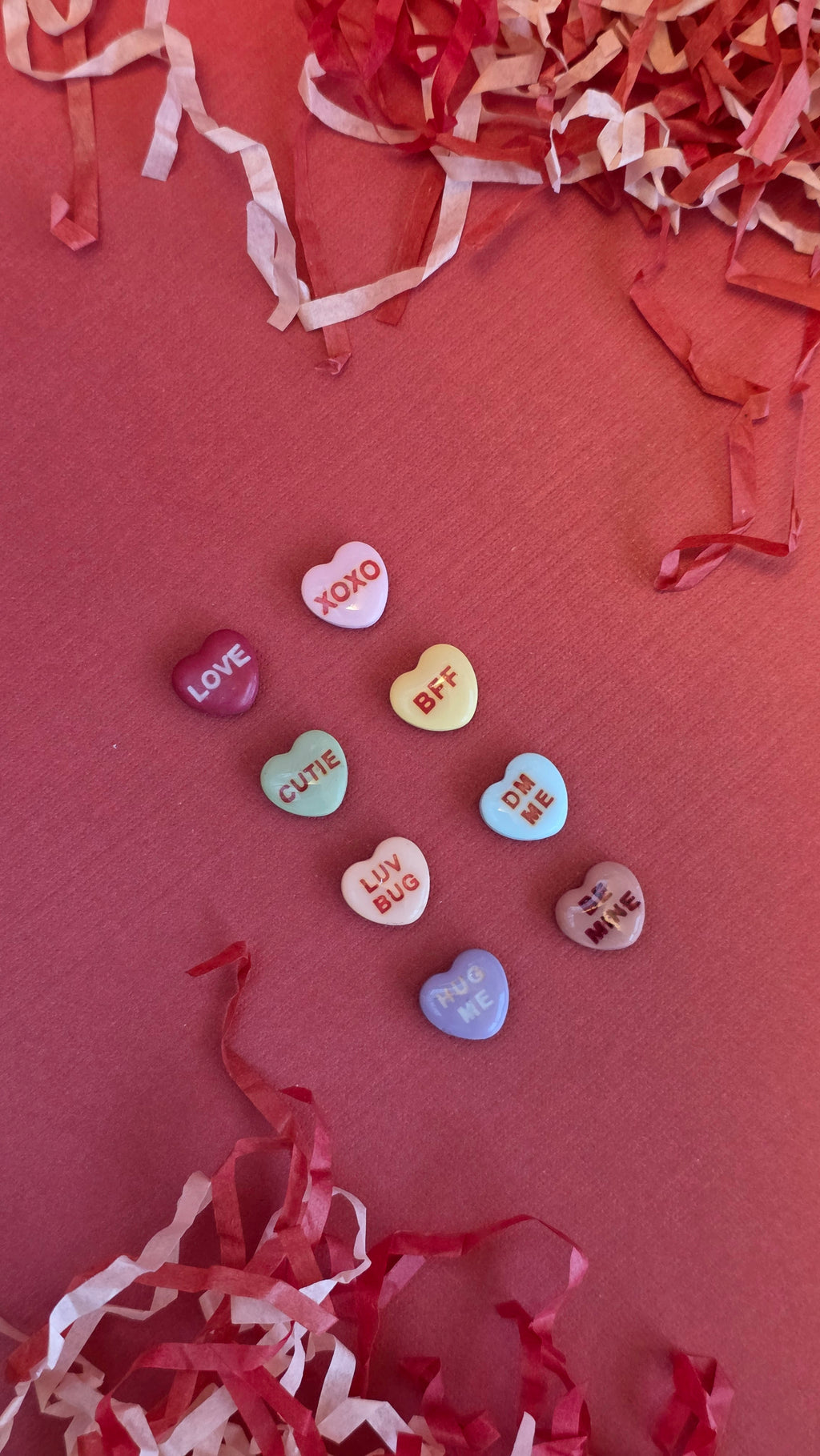 Conversation Heart Magnets