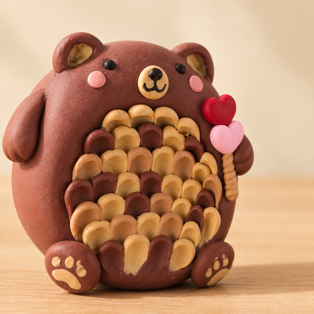 Bear left-side detail