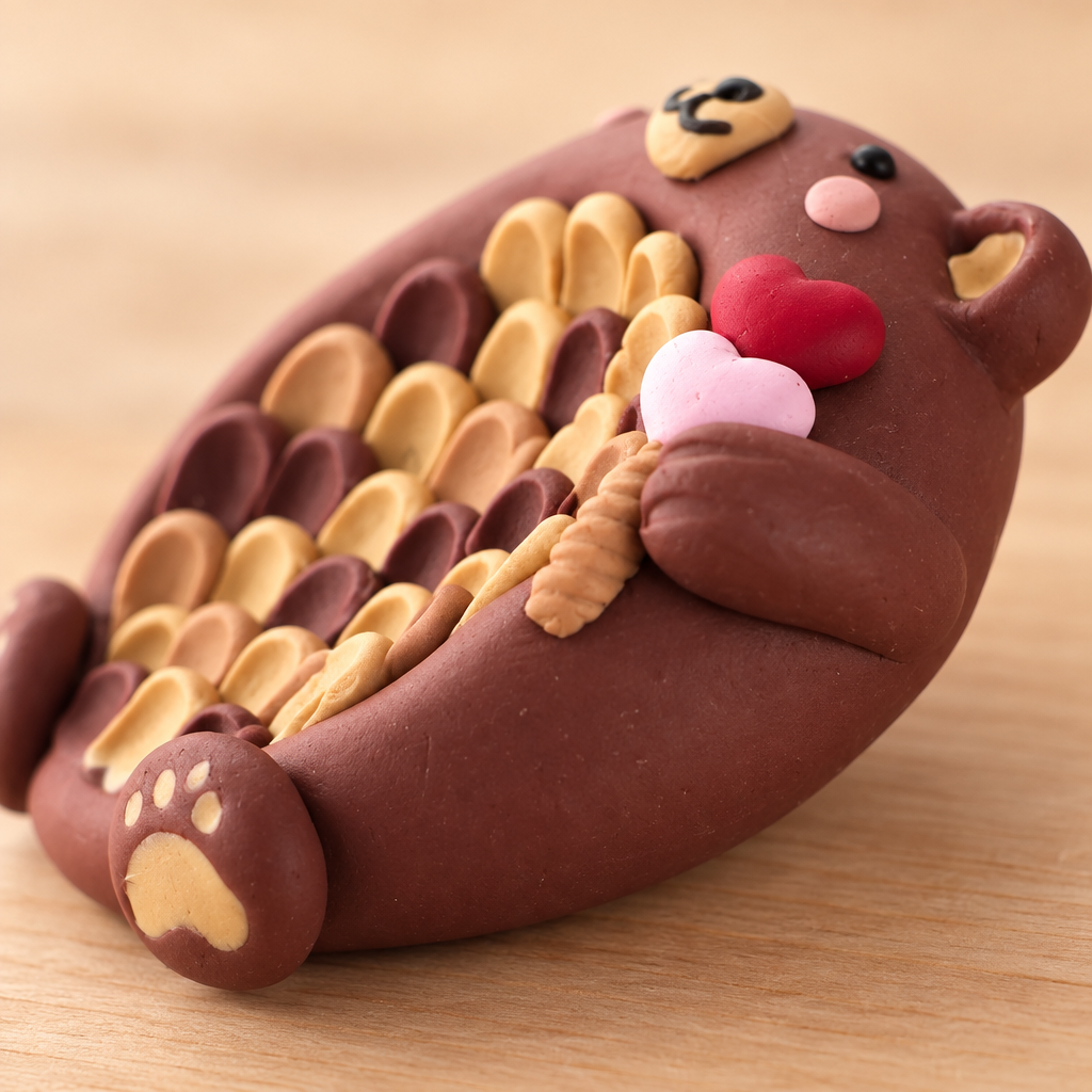 Bear right-side detail