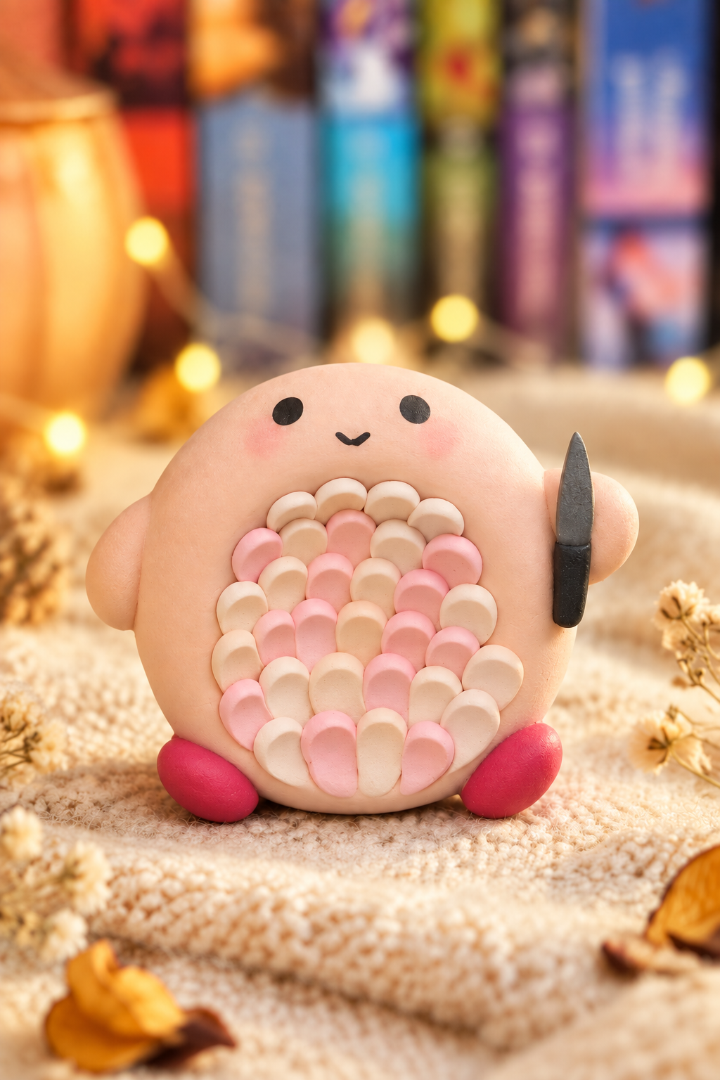 Kirby with smoother belly blob edges